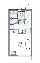 レオパレスＮＯＲＩの物件間取画像